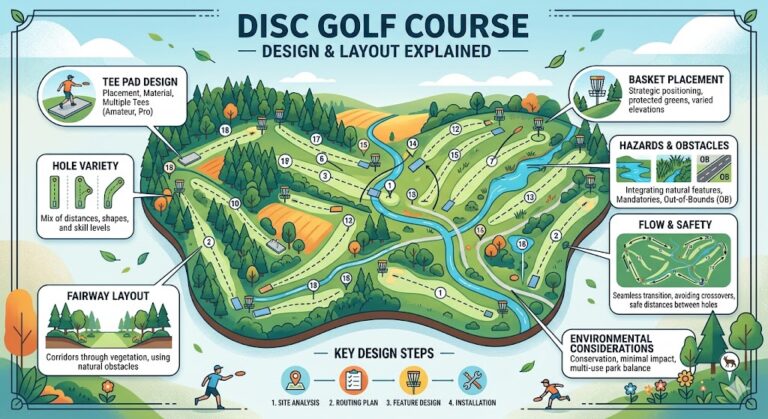Disc Layout Disc Golf Course Design and Layout Explained