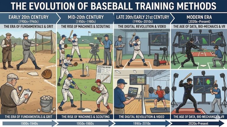 The Evolution of Baseball Training Methods
